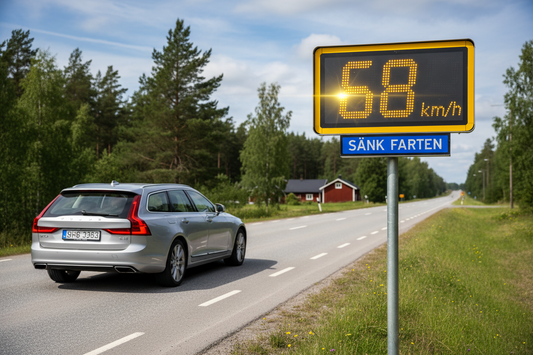Fungerar hastighetsdisplayer? Så påverkar de hastigheten