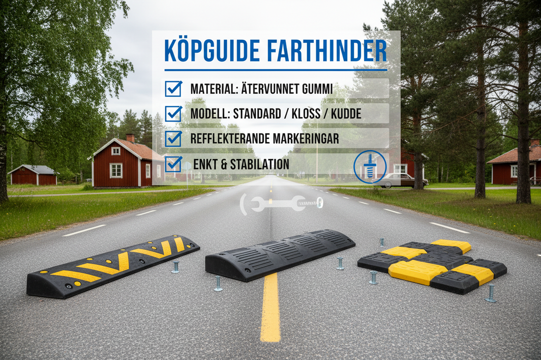 Köpa farthinder: 9 saker att kontrollera före beställning