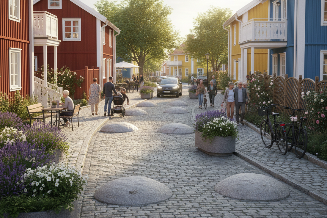 Trafiksäkerhet på innergård och gårdsgata